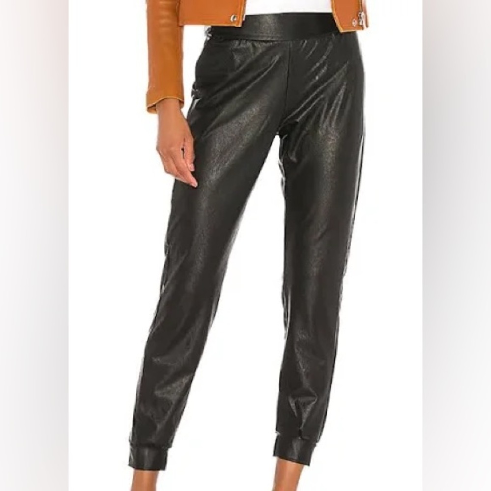 Commando Black Skinny Faux Leather Pants